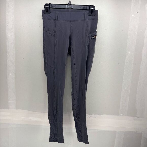 Kerrits Pants - Kerrits Pants Womens Small Coolcore Silicone Full Leg Riding Tech Gray Breeches